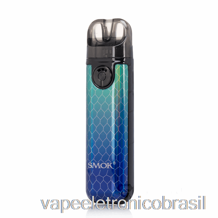 Vape Eletrônico Smok Novo 4 Mini 25w Kit Verde Azul Cobra